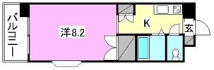 ジョイフル第2朝生田の間取り画像