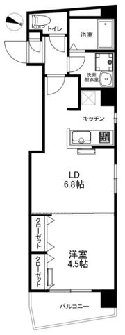 ルミナス西日暮里の間取り画像