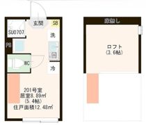 ハーモニーテラス板橋宮本町の間取り画像