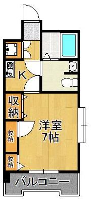 シャルマンステューディオVの間取り画像