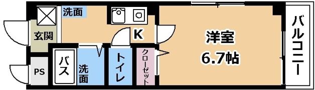 グランドヒル瀬田の間取り画像