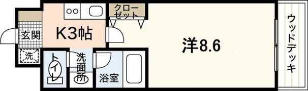 ユーアイビル高取の間取り画像