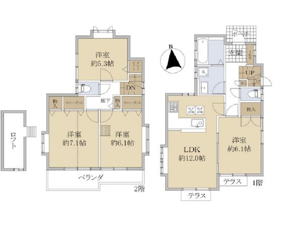 間取図