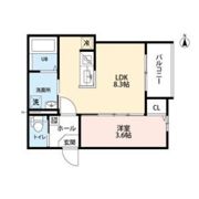 CLOUD放出の間取り画像