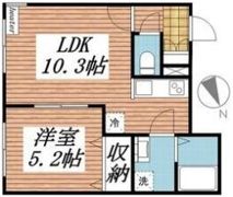 ポラリス恵み野駅前の間取り画像