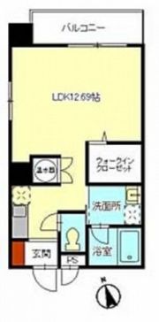 ルミエール幟の間取り画像