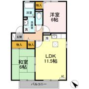 ルミエール小林の間取り画像