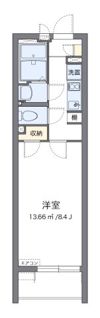 クレイノアムールの間取り画像