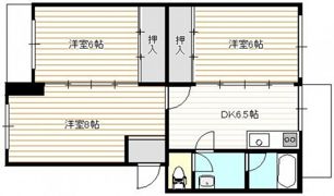 大塚西マンションの間取り画像