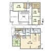 岩名戸建の間取り画像