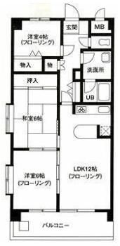 アルモニー北原台の間取り画像