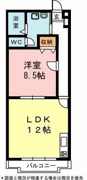 フォンテーヌの間取り画像