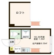 ハーモニーテラス高井戸東の間取り画像