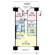 パークホームズ ノースゲートスクエアの間取り画像