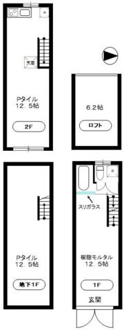 グラウンドⅣ桜木町の間取り画像