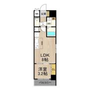 フロンティアタワー九条Ⅲの間取り画像