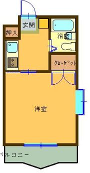 コナビック上西の間取り画像