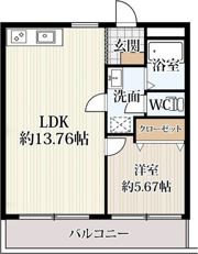 07_MOONTOWNの間取り画像