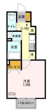 ザーパト・ポーリェの間取り画像