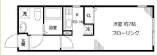 MODULOR茗荷谷の間取り画像