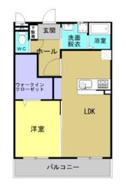 エステート八景水谷の間取り画像