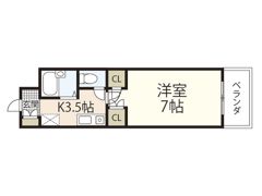 フレンズの間取り画像