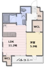 The PASTORAL North Wingの間取り画像