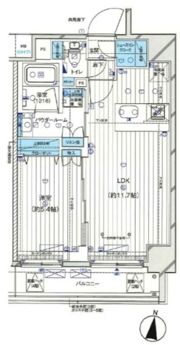 ジェノヴィア小村井の間取り画像