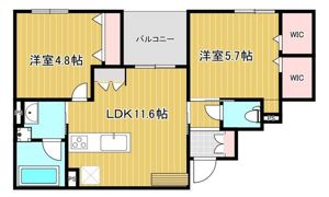 クラリスの間取り画像
