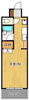 ヴィラージュ小倉の間取り画像