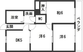 サンシャイン植田の間取り画像