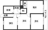 サンシャイン植田の間取り画像