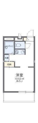 レオパレスラポール松福の間取り画像