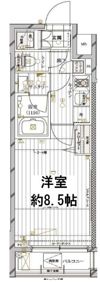 レガリス高円寺Ⅱの間取り画像