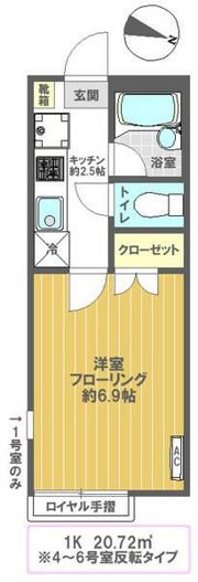 デュナミスⅠの間取り画像