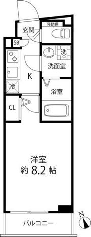 プレール・ドゥーク成増の間取り画像