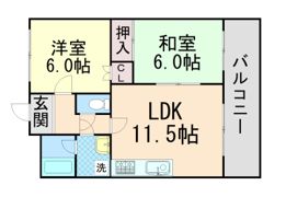 ファミリーハイツ徳井の間取り画像