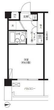 ルミエールレジデンスの間取り画像