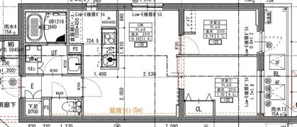 ラヴィエール住吉駅前の間取り画像