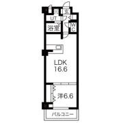 アルバトルナーレ江坂の間取り画像