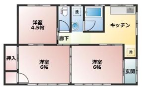 小島戸建アパートの間取り画像