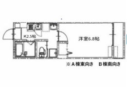 カーム広瀬町B棟の間取り画像