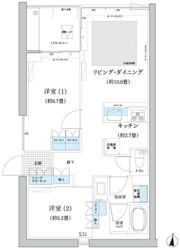 ガーデニエール砧 WESTの間取り画像