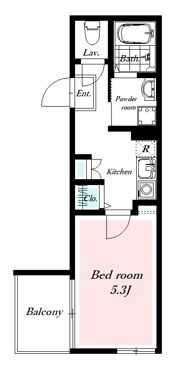 MELDIA新里町の間取り画像