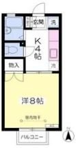 ラ・フォンテーヌの間取り画像