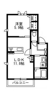 ボヌールHitomiの間取り画像