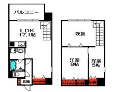 MARIO TERRACE 平野町の間取り画像