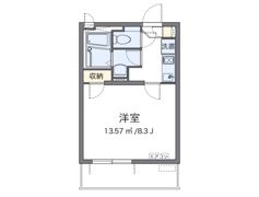 クレイノCloverの間取り画像