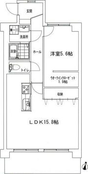 キャッスルメイ植田の間取り画像