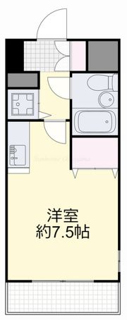 ダイアパレス弓之町の間取り画像